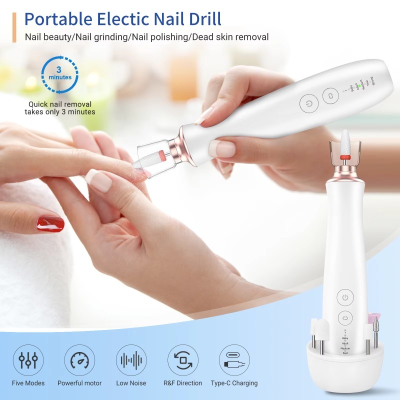 Handpiece E-File Nail Polish E - đánh giá và giá Nail Drill Machine