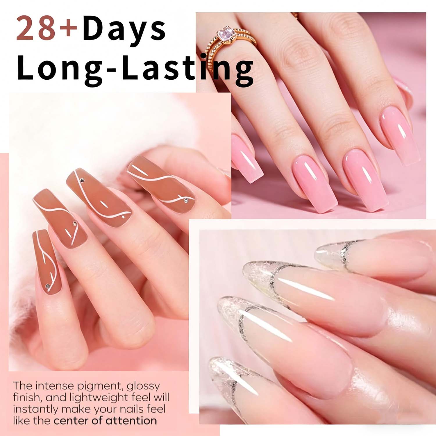 DOULINGDAI 4-Color Duolingdai  - đánh giá và giá Nail Art Ombre