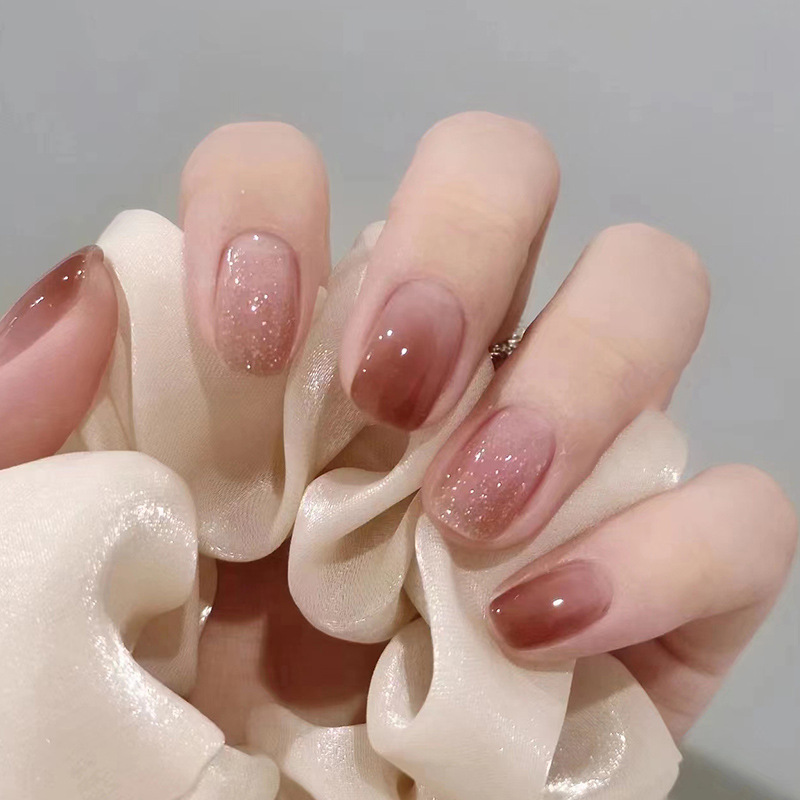 24pcs Bright Pink Gradient Col - đánh giá và giá Nail Art Pink