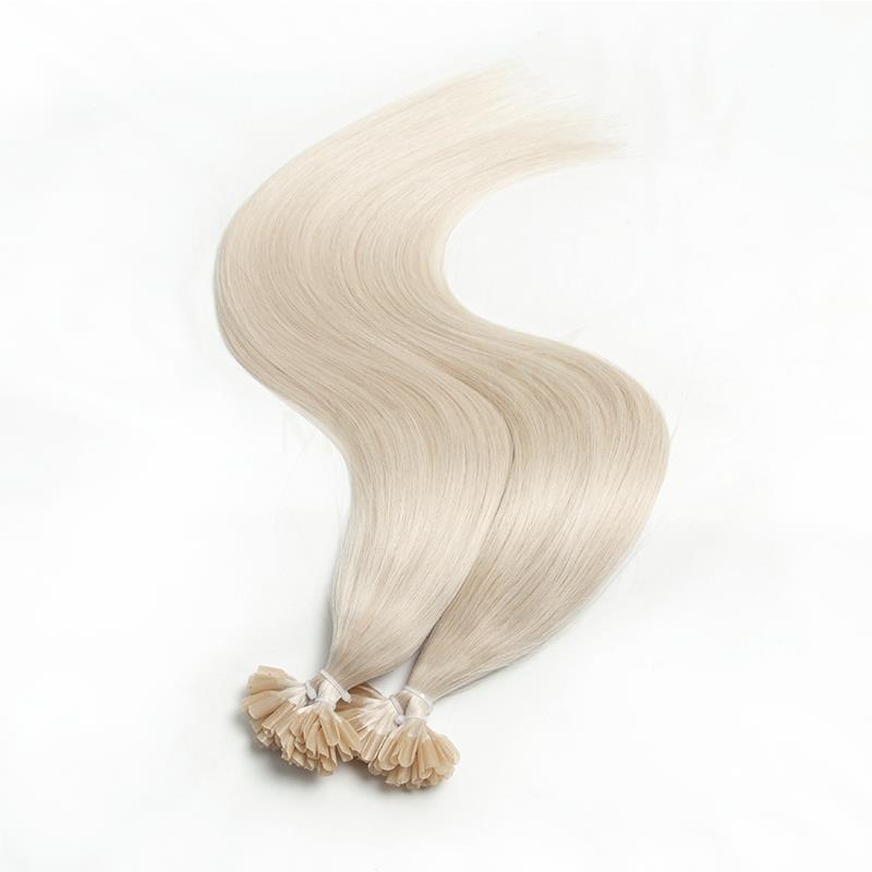 U Tip Hair Extensions White Bl - đánh giá và giá Nail Art Ombre