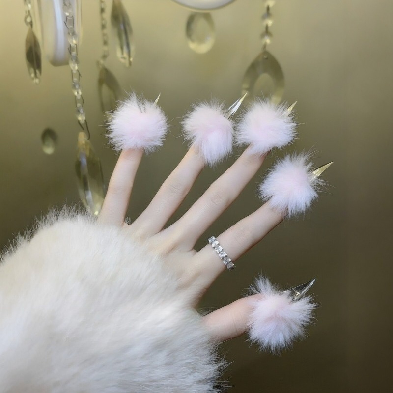 Handmade Long Cat Claw Press o - đánh giá và giá Nail Art Press On