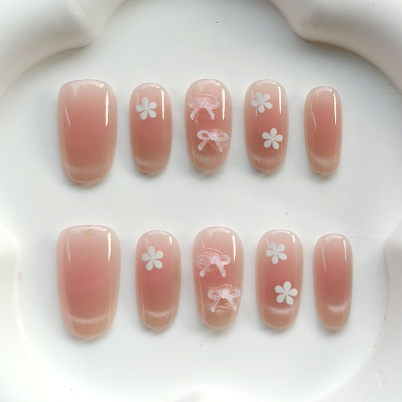 10Pcs Teenage Girl Fashion Cut - đánh giá và giá Nail Art Pink
