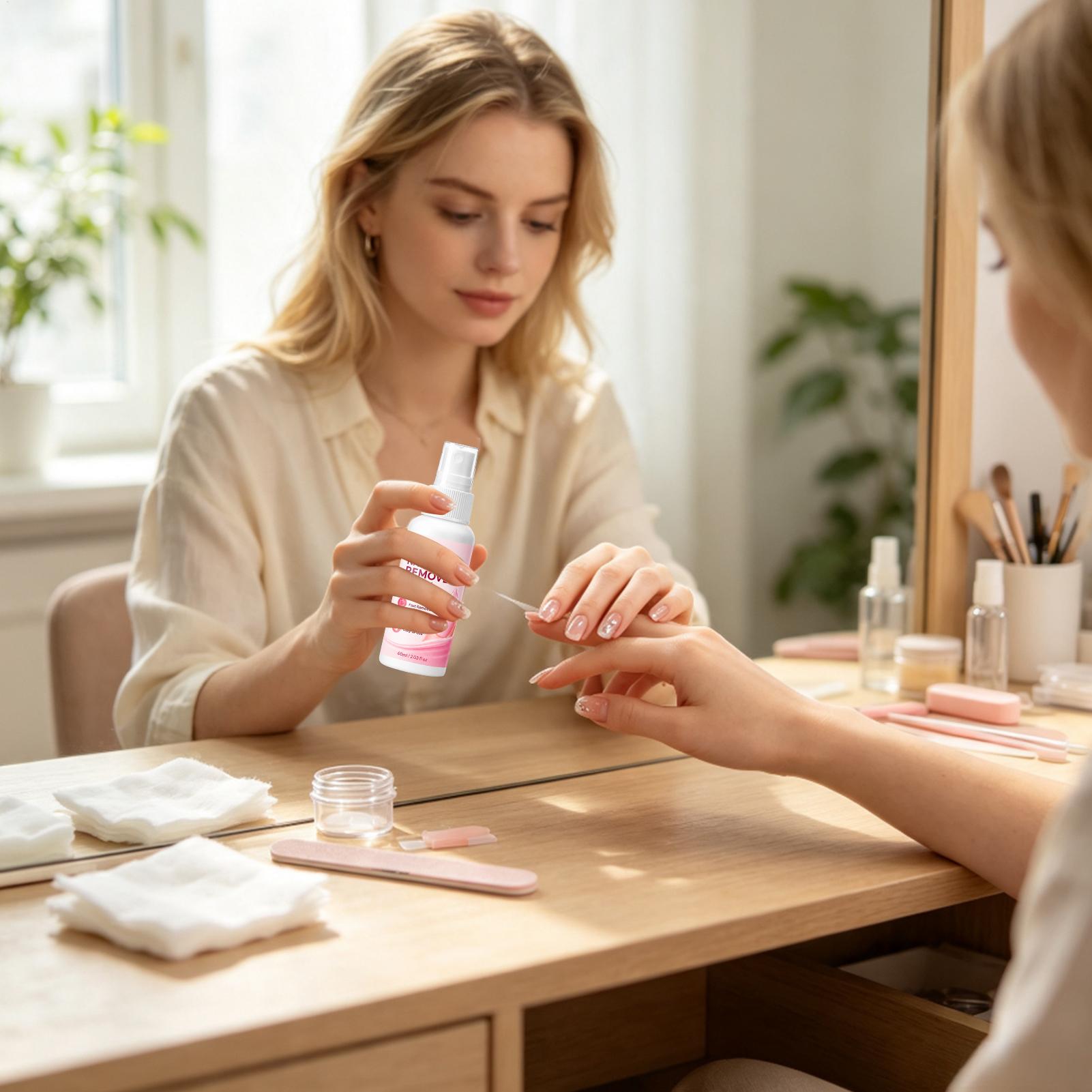 60ml Nail Remover Spray For Pr - đánh giá và giá Nail Art Press On