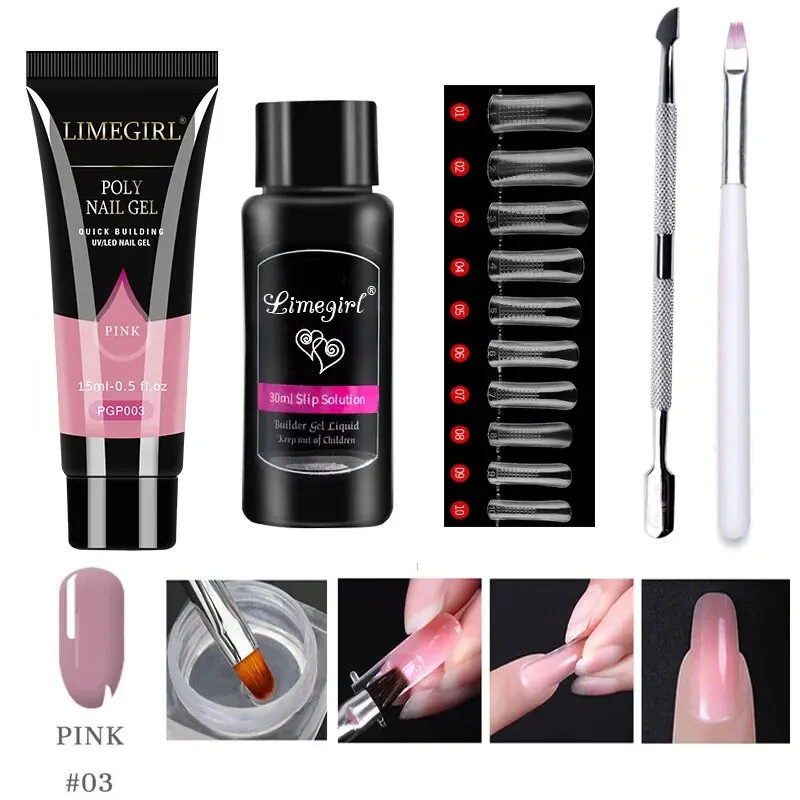 LIMEGIRL 15ml Nail Extension G - đánh giá và giá Nail Art Ombre