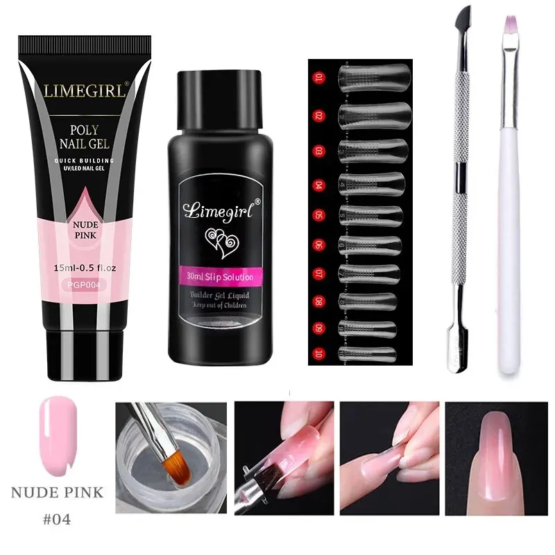 LIMEGIRL 15ml Nail Extension G - đánh giá và giá Nail Art Ombre