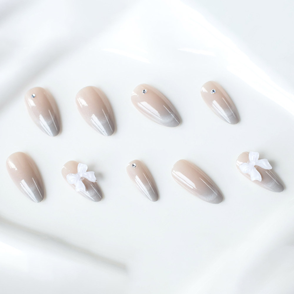 24Pcs Almond Pure Press On Nai - đánh giá và giá Nail Art Press On