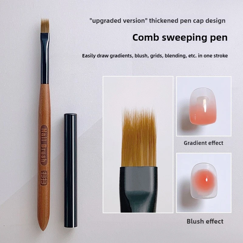 Gradient Nail Art Brush Acryli - đánh giá và giá Nail Art Ombre