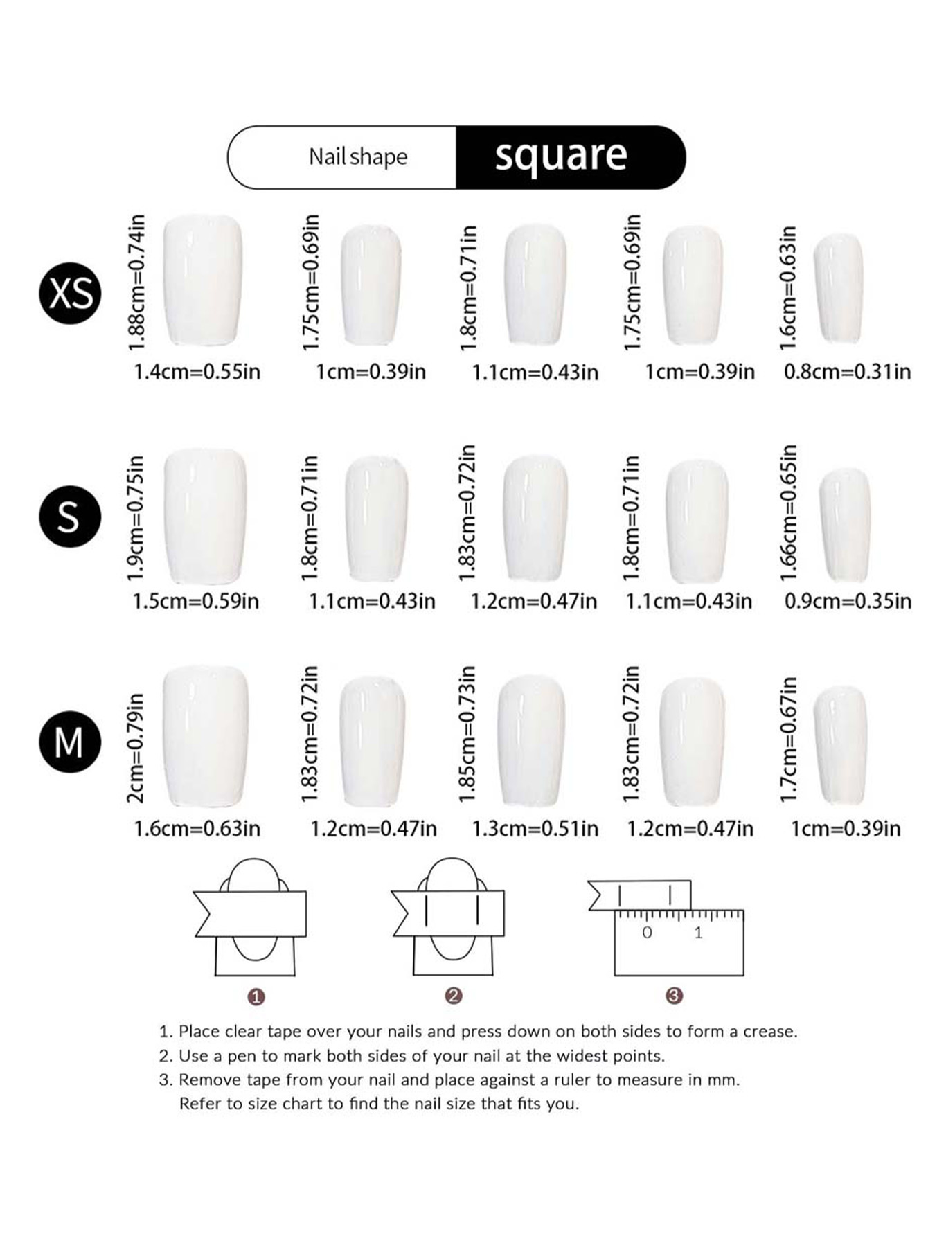 10PCS Handmade Red Press On Na - đánh giá và giá Nail Art Press On